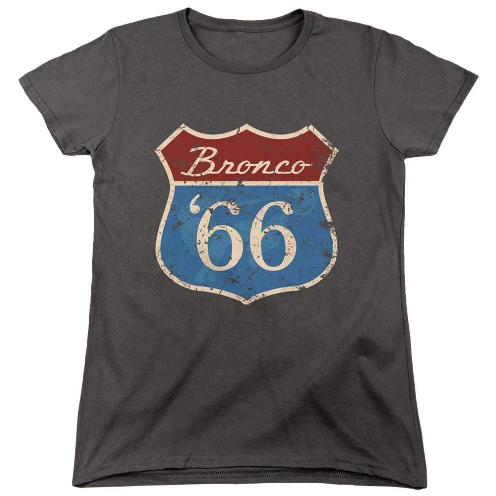Ford Route 66 Bronco - Women's T-Shirt Women's T-Shirt Ford   