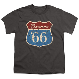 Ford Route 66 Bronco - Youth T-Shirt Youth T-Shirt (Ages 8-12) Ford   