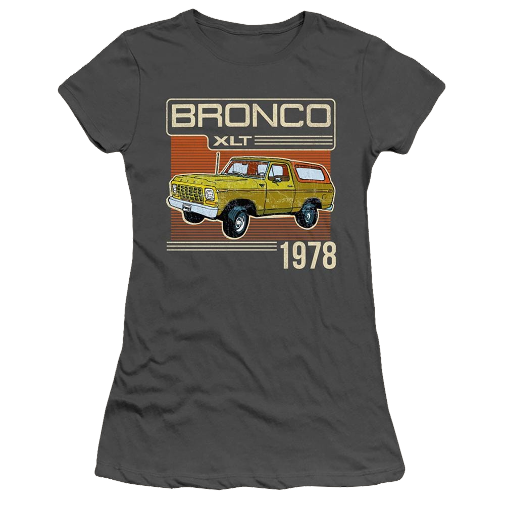Ford Bronco 1978 - Juniors T-Shirt Juniors T-Shirt Ford   