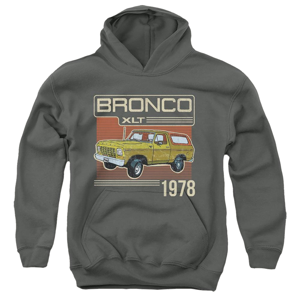 Ford Bronco 1978 - Youth Hoodie Youth Hoodie (Ages 8-12) Ford   
