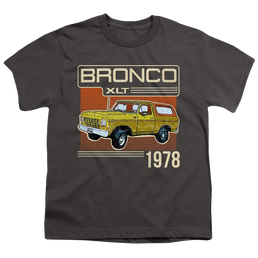 Ford Bronco 1978 - Youth T-Shirt Youth T-Shirt (Ages 8-12) Ford   