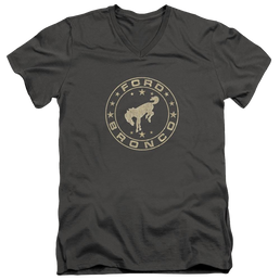 Ford Vintage Star Bronco - Men's V-Neck T-Shirt Men's V-Neck T-Shirt Ford   