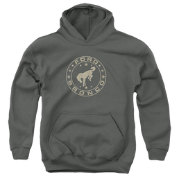 Ford Vintage Star Bronco - Youth Hoodie Youth Hoodie (Ages 8-12) Ford   