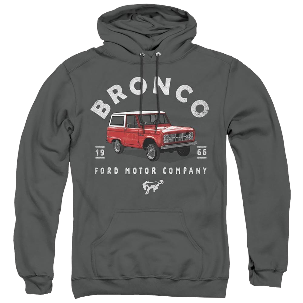 Ford Bronco Illustrated - Pullover Hoodie Pullover Hoodie Ford   
