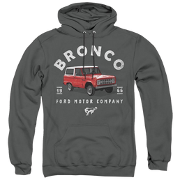 Ford Bronco Illustrated - Pullover Hoodie Pullover Hoodie Ford   