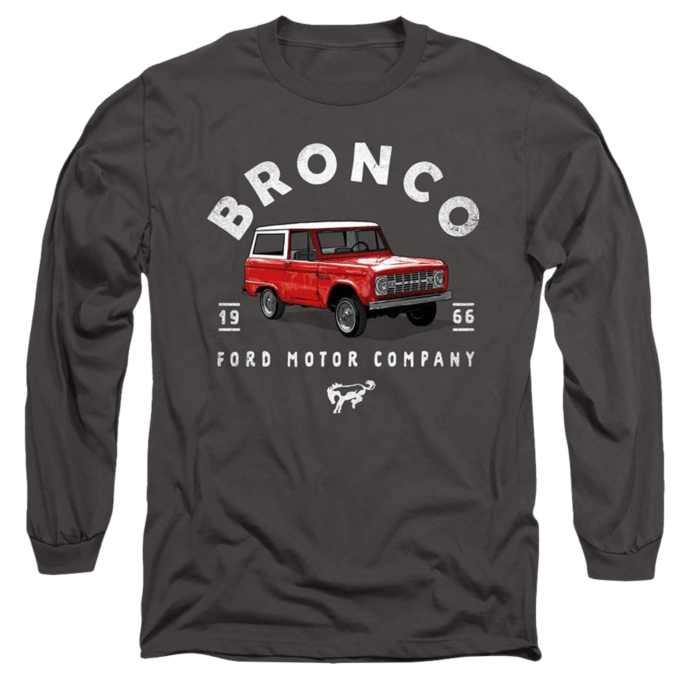 Ford Bronco Illustrated - Men's Long Sleeve T-Shirt Men's Long Sleeve T-Shirt Ford   
