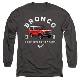 Ford Bronco Illustrated - Men's Long Sleeve T-Shirt Men's Long Sleeve T-Shirt Ford   