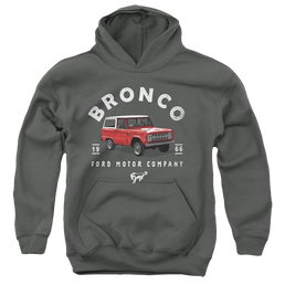 Ford Bronco Illustrated - Youth Hoodie Youth Hoodie (Ages 8-12) Ford   