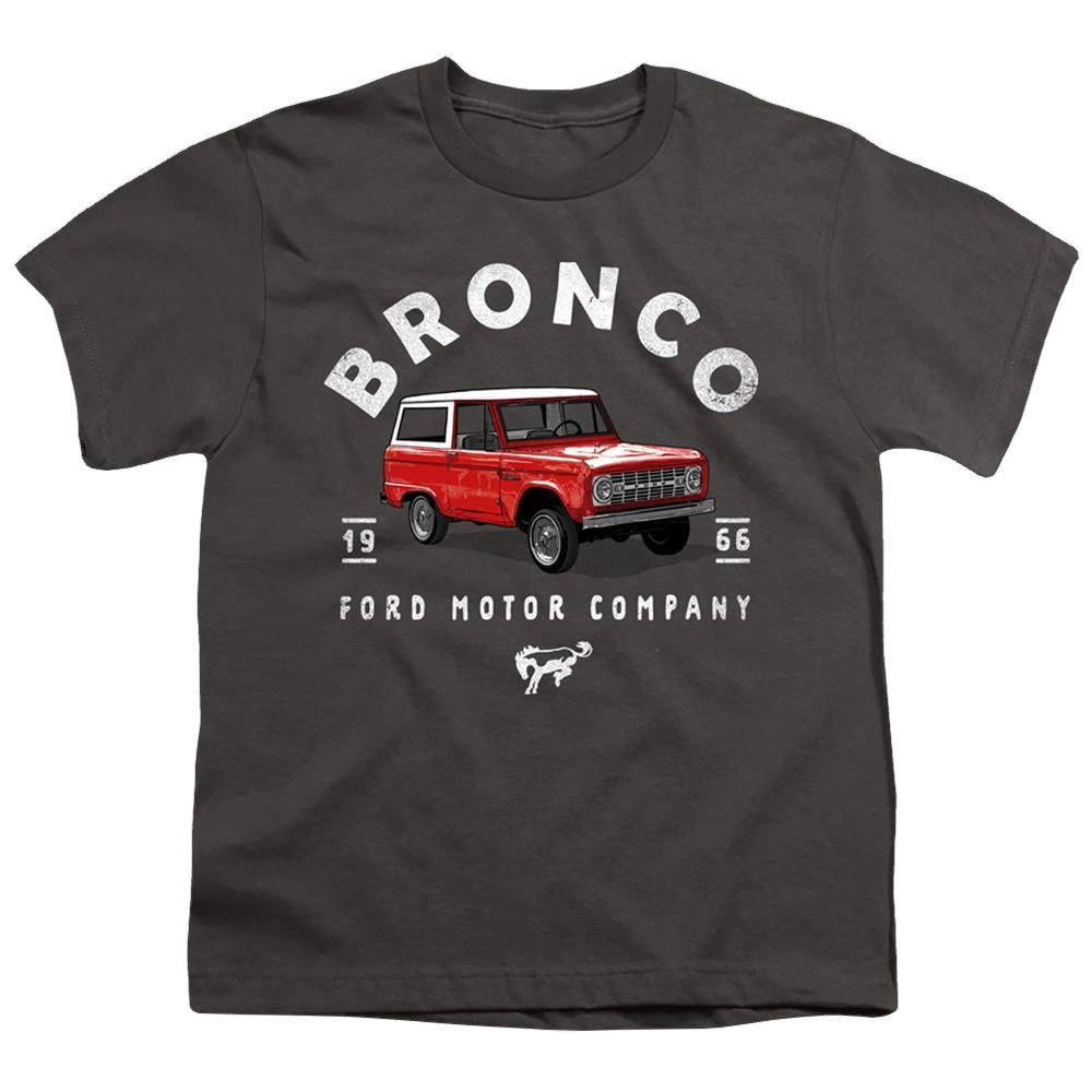 Ford Bronco Illustrated - Youth T-Shirt Youth T-Shirt (Ages 8-12) Ford   