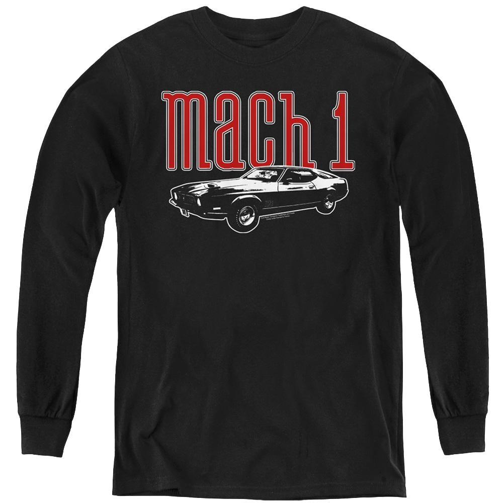 Ford Mach 1 - Youth Long Sleeve T-Shirt Youth Long Sleeve T-Shirt Ford   