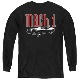 Ford Mach 1 - Youth Long Sleeve T-Shirt Youth Long Sleeve T-Shirt Ford   