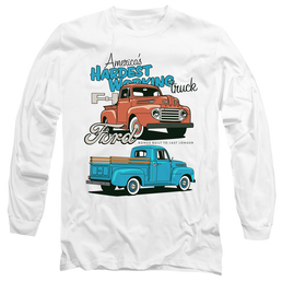 Ford Hardest Working - Men's Long Sleeve T-Shirt Men's Long Sleeve T-Shirt Ford   