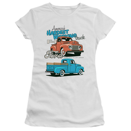 Ford Hardest Working - Juniors T-Shirt Juniors T-Shirt Ford   