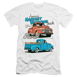 Ford Hardest Working - Men's Premium Slim Fit T-Shirt Men's Premium Slim Fit T-Shirt Ford   