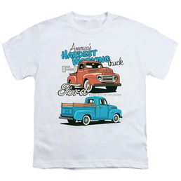 Ford Hardest Working - Youth T-Shirt Youth T-Shirt (Ages 8-12) Ford   