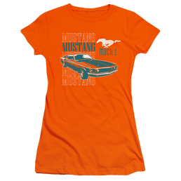 Ford Mach 1 Repeat - Juniors T-Shirt Juniors T-Shirt Ford   