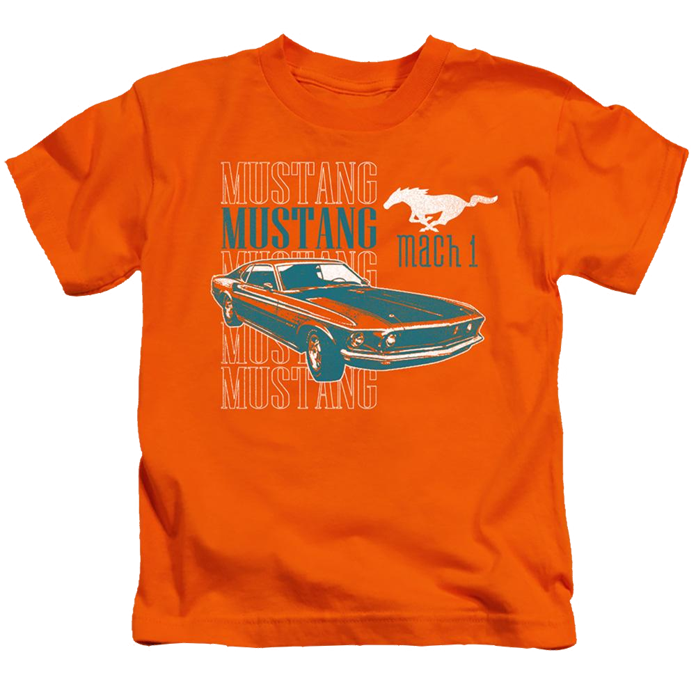 Ford Mach 1 Repeat - Kid's T-Shirt Kid's T-Shirt (Ages 4-7) Ford   