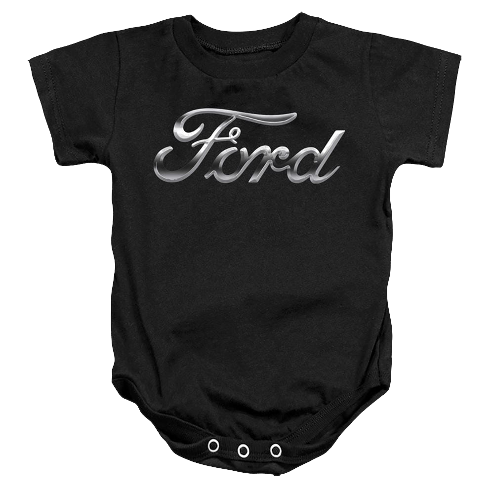 Ford Chrome Ford Logo - Baby Bodysuit Baby Bodysuit Ford   