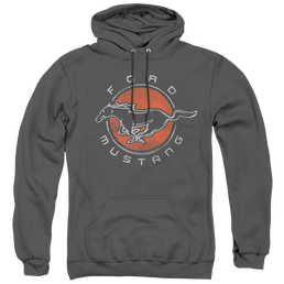Ford Mustang Circle - Pullover Hoodie Pullover Hoodie Ford   