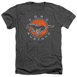 Ford Mustang Circle - Men's Heather T-Shirt Men's Heather T-Shirt Ford   