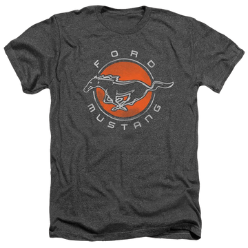 Ford Mustang Circle - Men's Heather T-Shirt Men's Heather T-Shirt Ford   