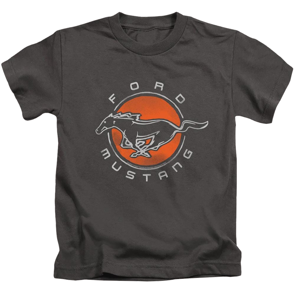 Ford Mustang Circle - Kid's T-Shirt Kid's T-Shirt (Ages 4-7) Ford   