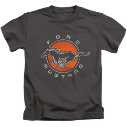 Ford Mustang Circle - Kid's T-Shirt Kid's T-Shirt (Ages 4-7) Ford   
