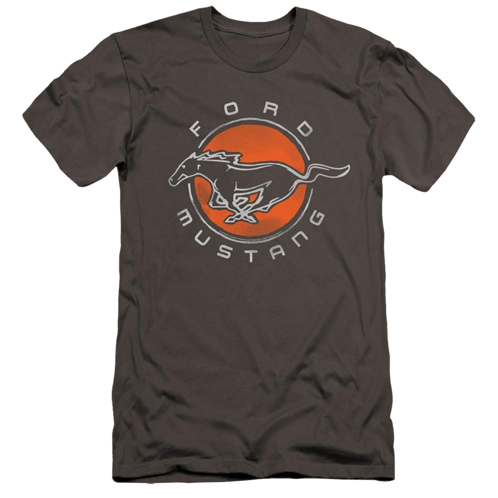 Ford Mustang Circle - Men's Premium Slim Fit T-Shirt Men's Premium Slim Fit T-Shirt Ford   