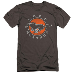 Ford Mustang Circle - Men's Premium Slim Fit T-Shirt Men's Premium Slim Fit T-Shirt Ford   