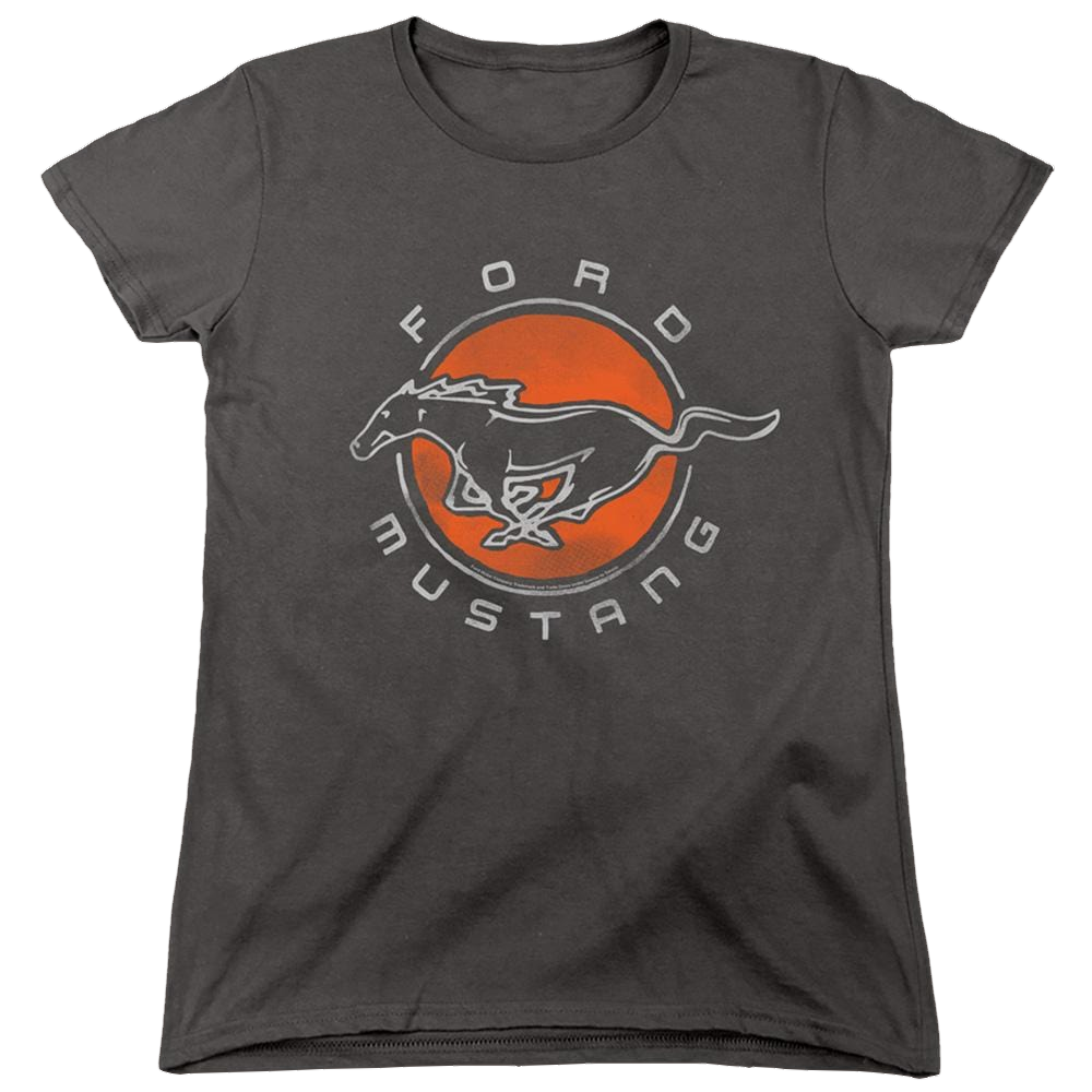 Ford Mustang Circle - Women's T-Shirt Women's T-Shirt Ford   