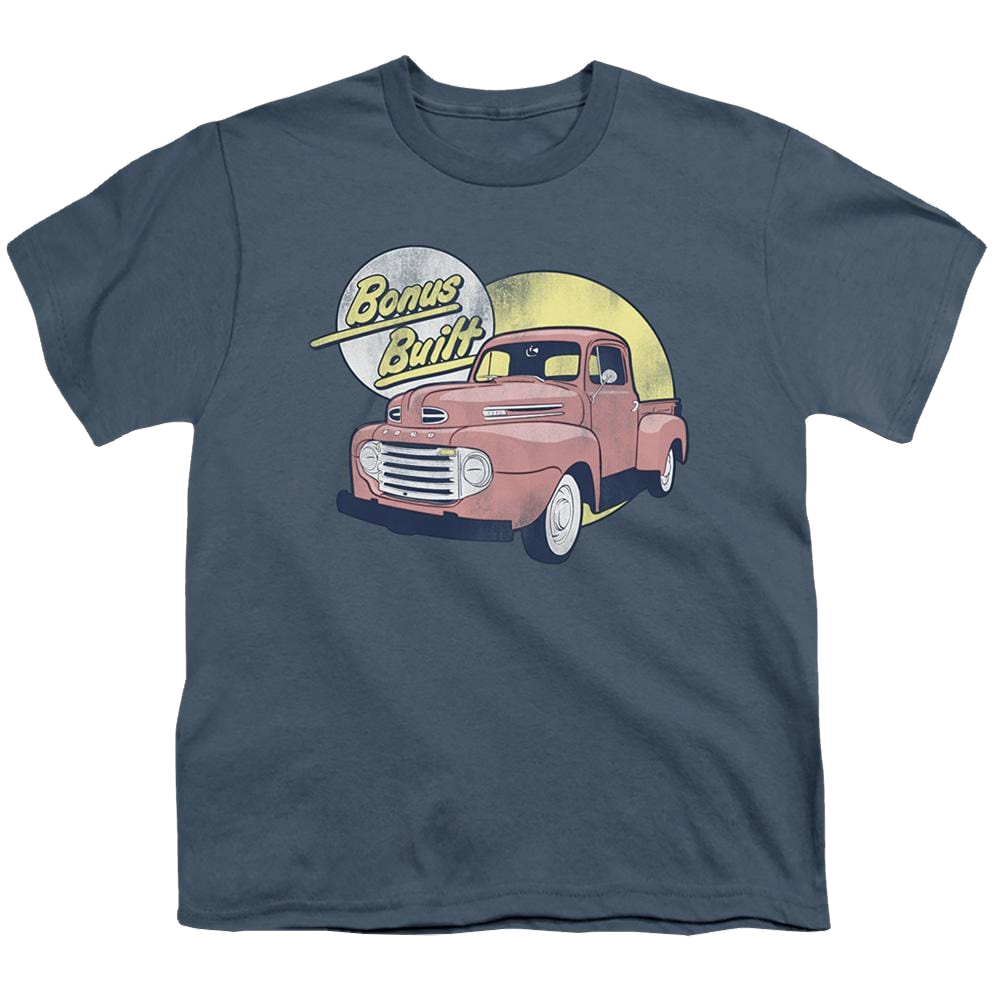 Ford 1950 F1 Bonus Built - Youth T-Shirt Youth T-Shirt (Ages 8-12) Ford   