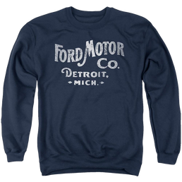 Ford Motor Co - Men's Crewneck Sweatshirt Men's Crewneck Sweatshirt Ford   