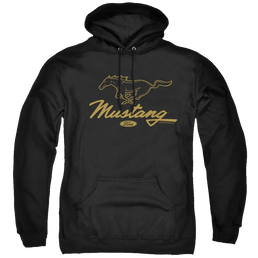 Ford Pony Script - Pullover Hoodie Pullover Hoodie Ford   