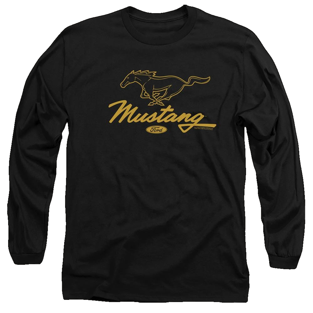 Ford Pony Script - Men's Long Sleeve T-Shirt Men's Long Sleeve T-Shirt Ford   