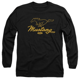 Ford Pony Script - Men's Long Sleeve T-Shirt Men's Long Sleeve T-Shirt Ford   
