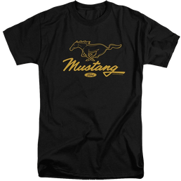 Ford Pony Script - Men's Tall Fit T-Shirt Men's Tall Fit T-Shirt Ford   