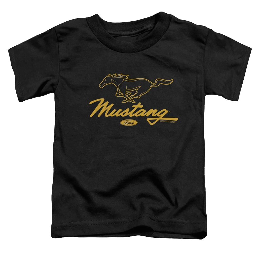Ford Pony Script - Toddler T-Shirt Toddler T-Shirt Ford   