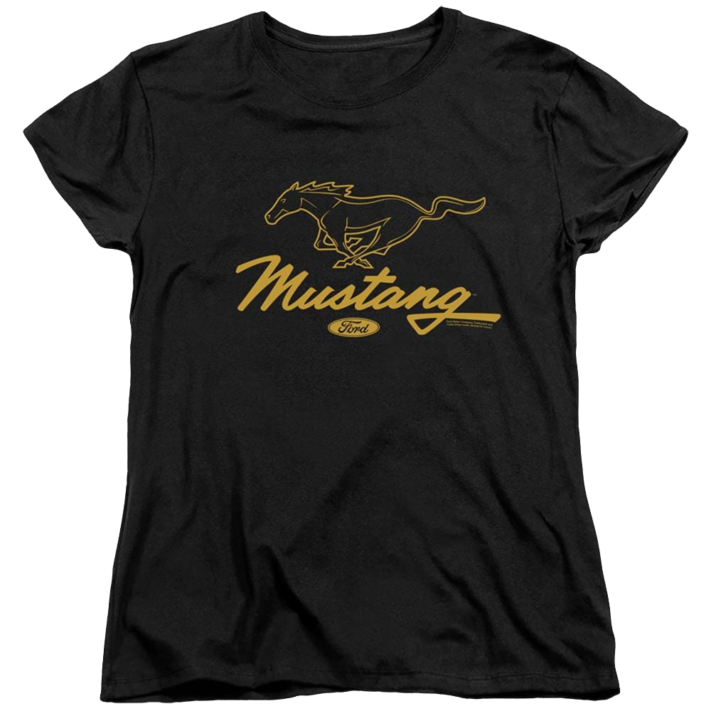 Ford Pony Script - Women's T-Shirt Women's T-Shirt Ford   