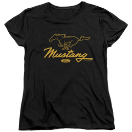 Ford Pony Script - Women's T-Shirt Women's T-Shirt Ford   