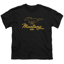 Ford Pony Script - Youth T-Shirt Youth T-Shirt (Ages 8-12) Ford   