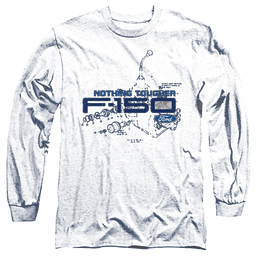 Ford Engine Schematic - Men's Long Sleeve T-Shirt Men's Long Sleeve T-Shirt Ford   