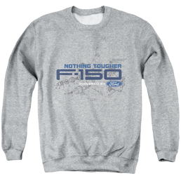 Ford Engine Schematic - Men's Crewneck Sweatshirt Men's Crewneck Sweatshirt Ford   