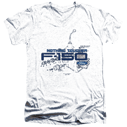Ford Engine Schematic - Men's V-Neck T-Shirt Men's V-Neck T-Shirt Ford   