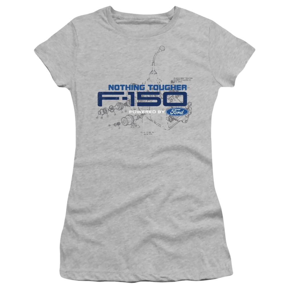 Ford Engine Schematic - Juniors T-Shirt Juniors T-Shirt Ford   