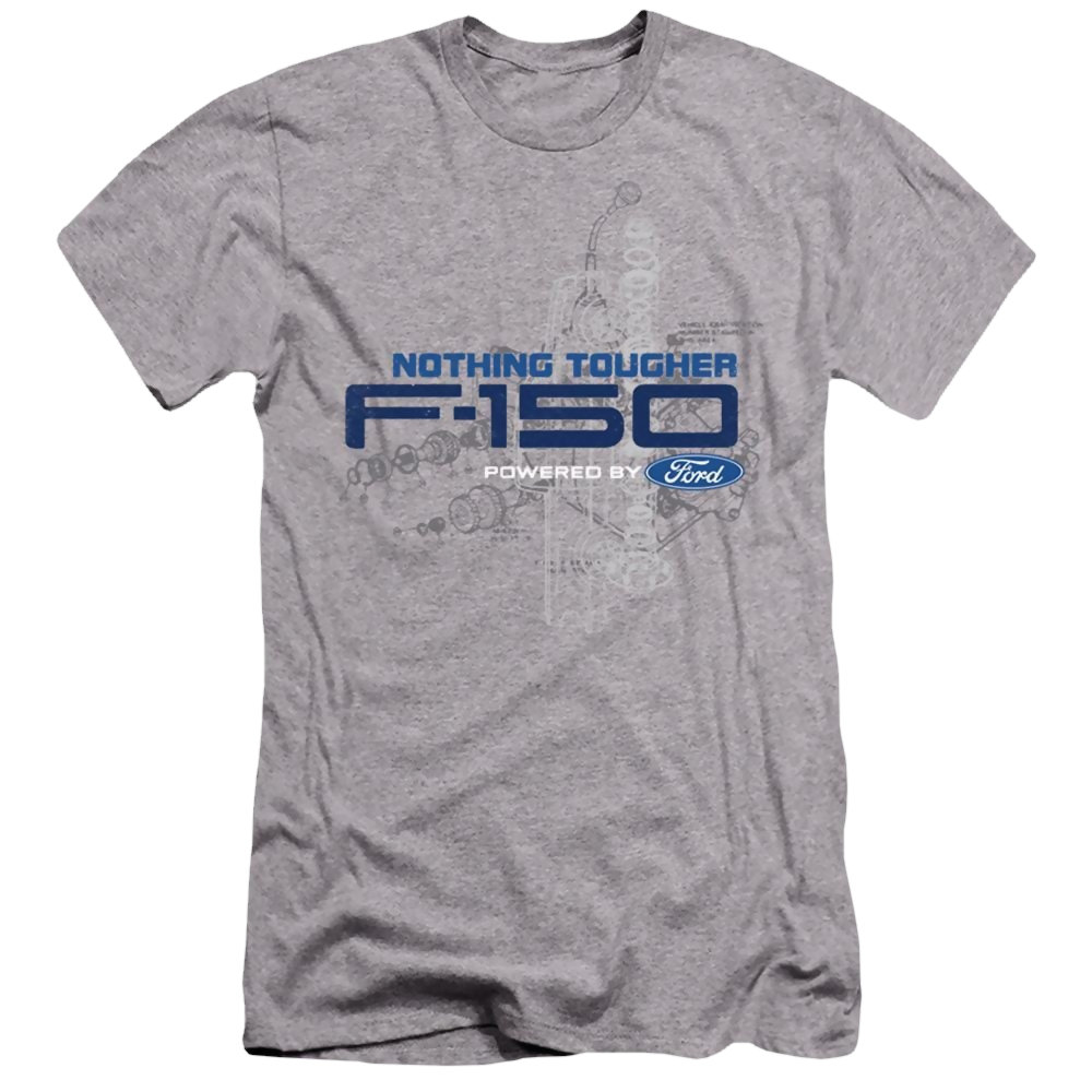 Ford Engine Schematic - Men's Premium Slim Fit T-Shirt Men's Premium Slim Fit T-Shirt Ford   