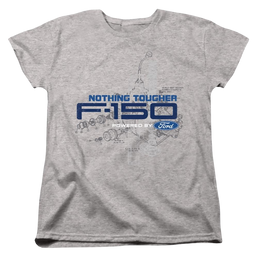Ford Engine Schematic - Women's T-Shirt Women's T-Shirt Ford   