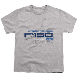 Ford Engine Schematic - Youth T-Shirt Youth T-Shirt (Ages 8-12) Ford   