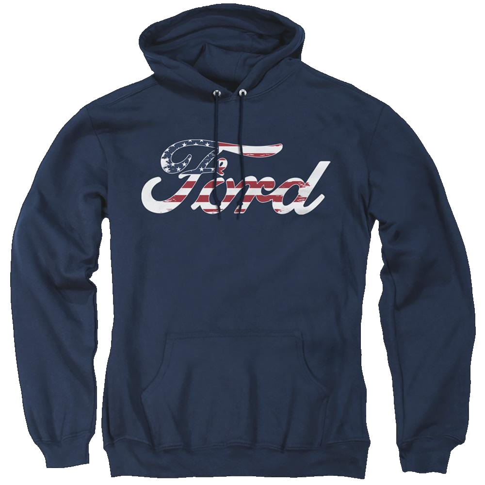 Ford Flag Logo - Pullover Hoodie Pullover Hoodie Ford   