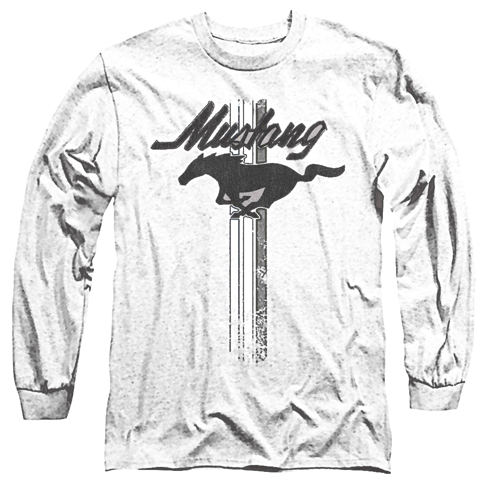 Ford Mustang Stripes - Men's Long Sleeve T-Shirt Men's Long Sleeve T-Shirt Ford   