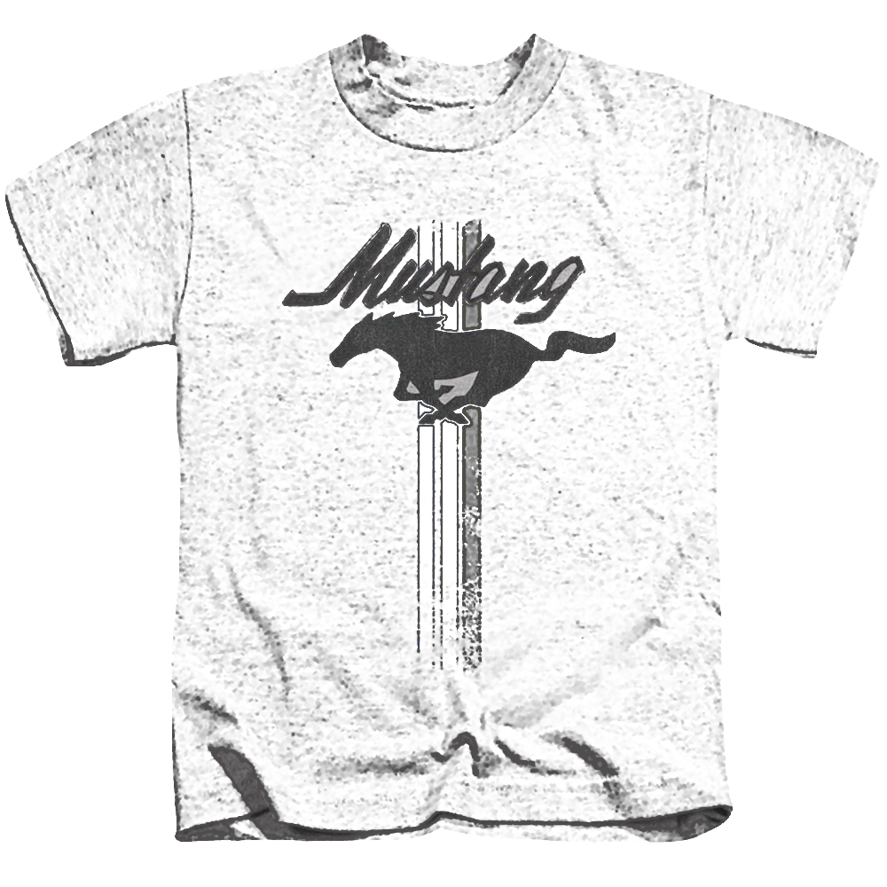 Ford Mustang Stripes - Kid's T-Shirt Kid's T-Shirt (Ages 4-7) Ford   